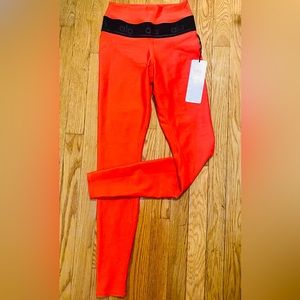 NWT Alo Yoga High-Waist Fitness Legging in Sexy Red (Cherry)